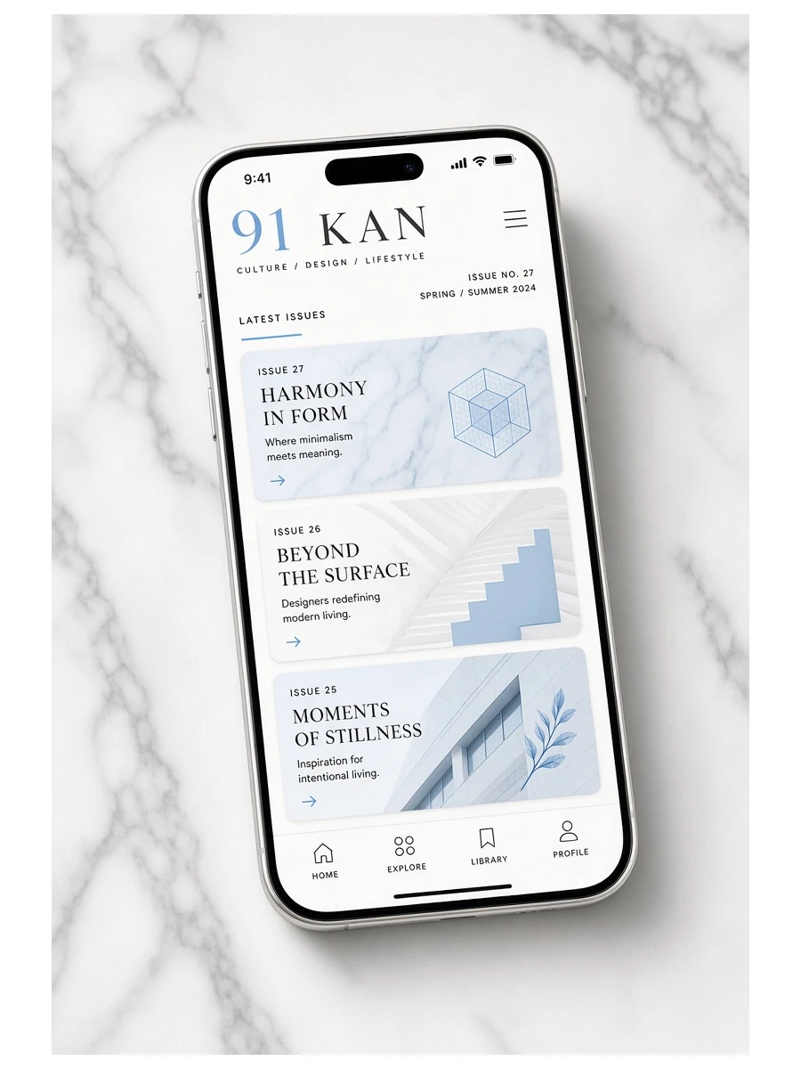 91 APP阅读示意